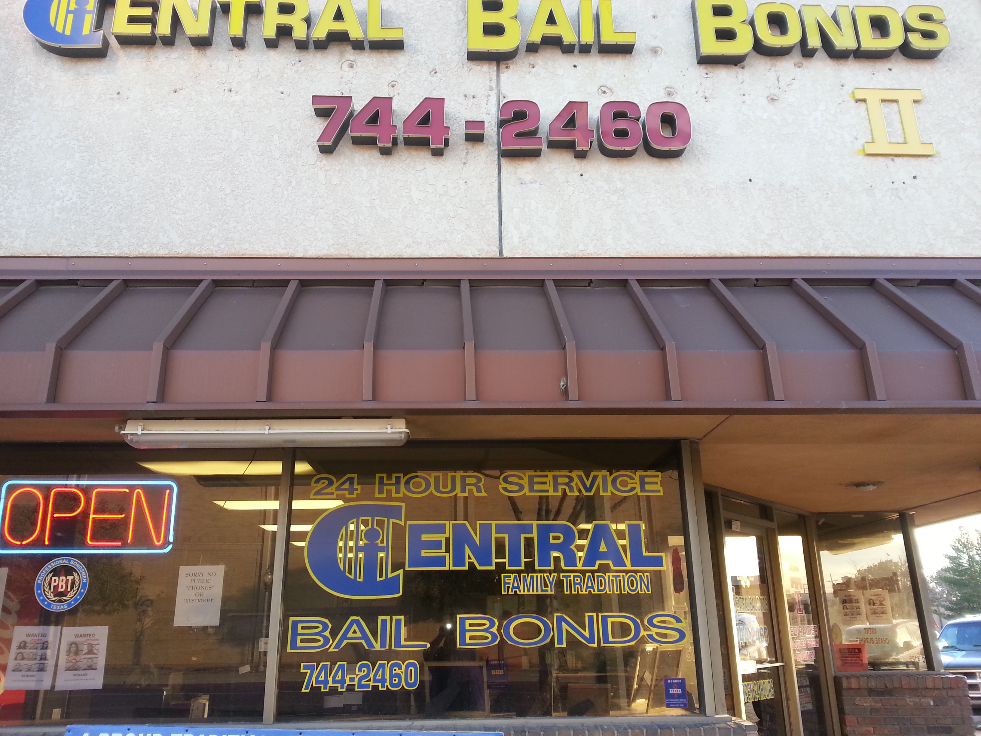 Central Bail Bonds II Lubbock Office